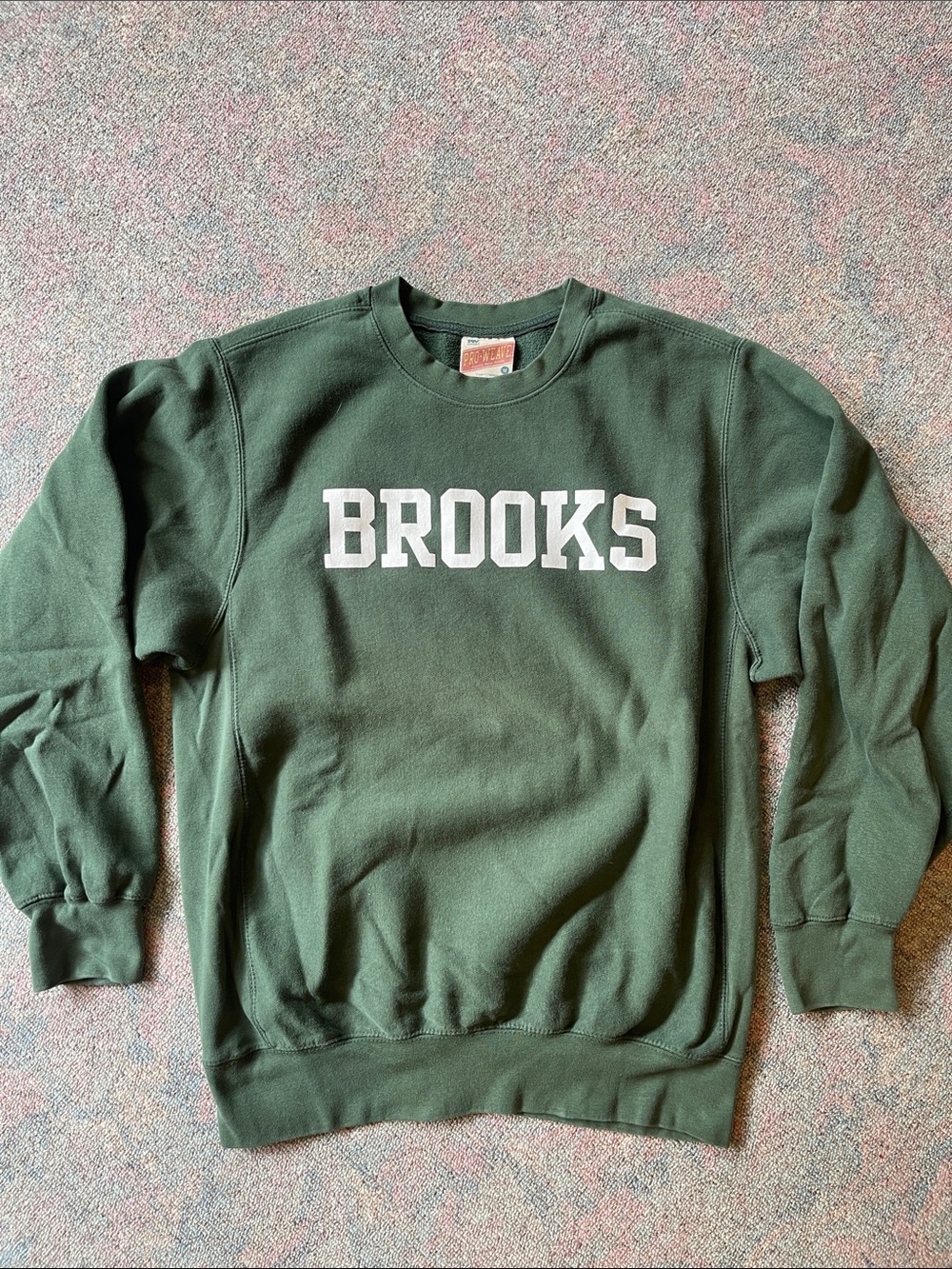 Brooks Vintage Pullover Sweatshirt